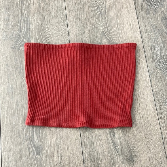 Burnt red tube top - Picture 1 of 4